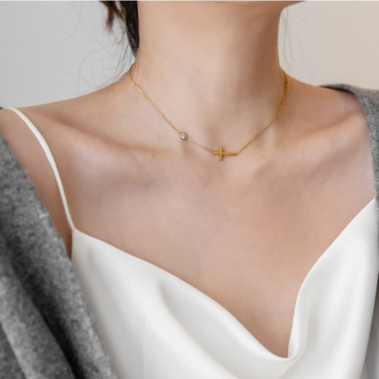 Mini Kreuz-Choker